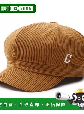 韩国直邮MLB 帽子3ACBC0136-45CAS童帽羊毛灯芯绒报童帽