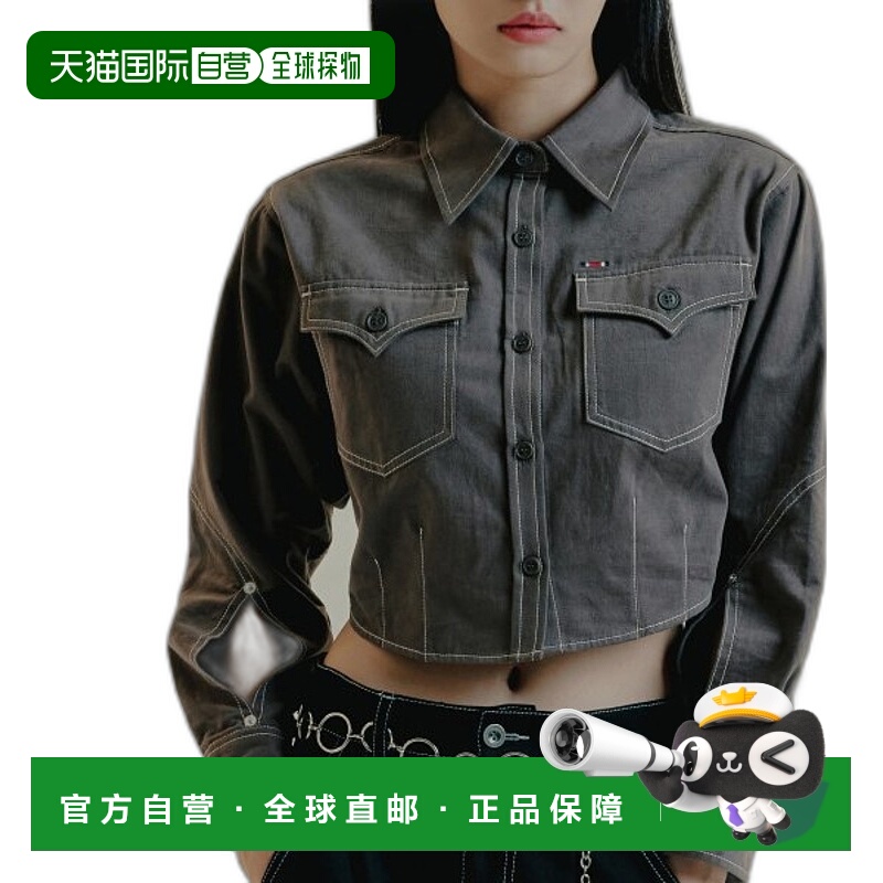 韩国直邮ROMANTIC CROWN 浪漫皇冠个性ins男衬衫公用23RCFWTSHF00