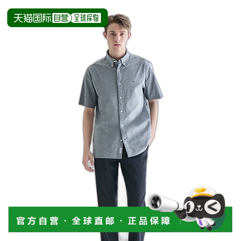 韩国直邮TOMMY HILFIGER 男士男衬衫T12E3WSH001MT1DW5
