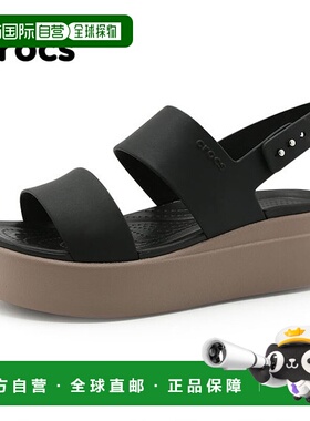 韩国直邮crocs Crocs Women's Brooklyn Low Wedge Heels (206453