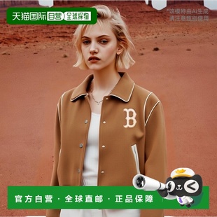 43BGS夹克 外套3FJPV1046 韩国直邮MLB 女士运动茄克