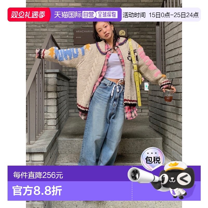 ASIF CALIE 女士女装/女士精品牛仔裤CA24CPT005BL WIDE STRING DE