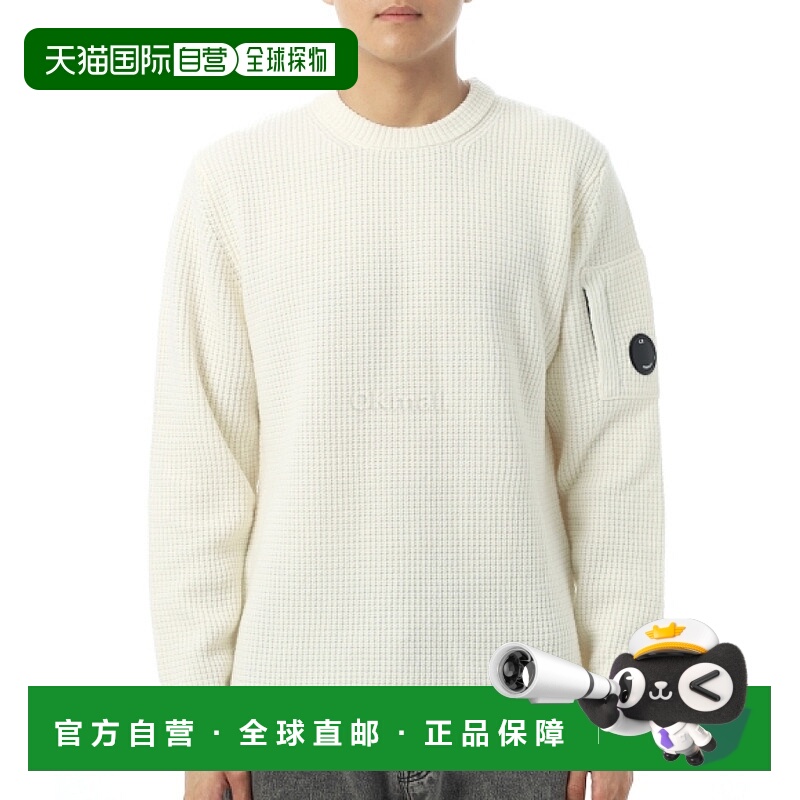 韩国直邮CP COMPANY 羊毛 GRS 圆领镜片毛衣 (19CMKN129A 110149A