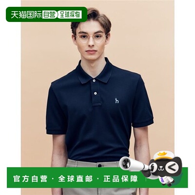 韩国直邮HAZZYS Hedges 男士 [季节性折扣][标志性][抗皱] 深蓝色