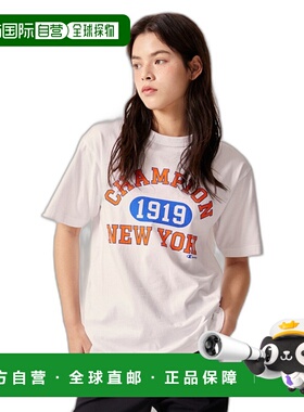 韩国直邮CHAMPION冠军韩版正品运动休闲日常复古舒适T恤CKTS4E234