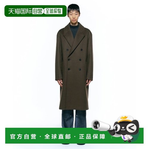 韩国直邮INSILENCE设计师款通用日常休闲宽松时尚大衣IM2C4CT02BR