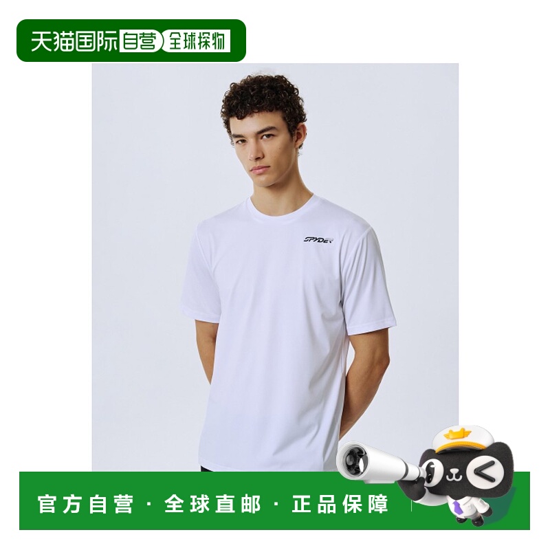 韩国直邮SPYDER美国蜘蛛户外运动潮牌休闲新款男款T恤SPJFCNRS204