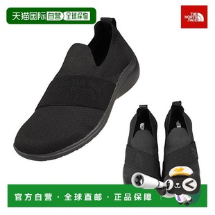 NORTH NS93N08A FACE 针织楔形鞋 黑色登山徒步 女式 韩国直邮THE