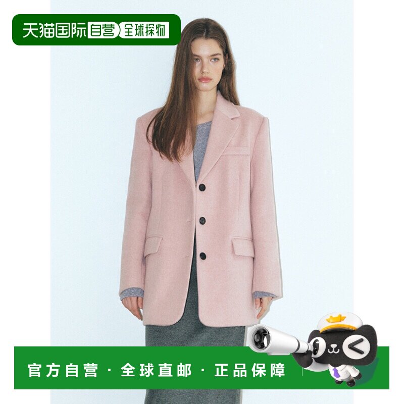 韩国直邮ETMON 女士运动茄克/外套WC120TWW42 Alpaca Wool Winter