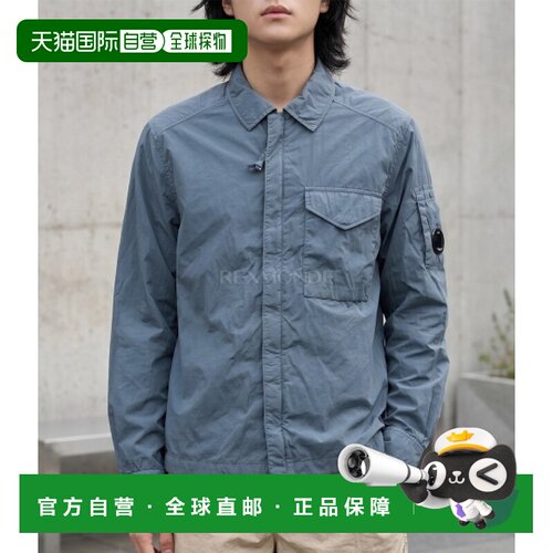 韩国直邮CP COMPANY Chrome-R 全拉链外套式衬衫 (18CMOS095A 005