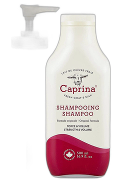 韩国直邮Caprina肯拿士山羊奶洗发水500ml*2瓶营养润肤清爽顺滑