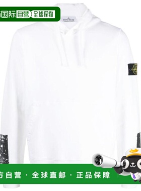 韩国直邮Stone Island 连帽 T 恤 791567461V0001 白色 DOM
