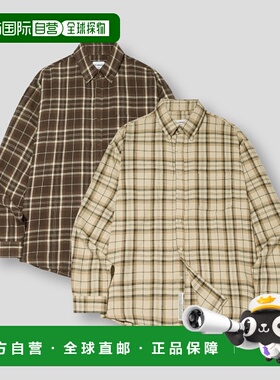 韩国直邮FILLUMINATE 公用男衬衫3243ST402435 Vintage Pane Chec