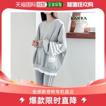 韩国直邮KARRA T恤 [KARRA] 线条装饰套头衫+裤子 SET KB2WSE008A