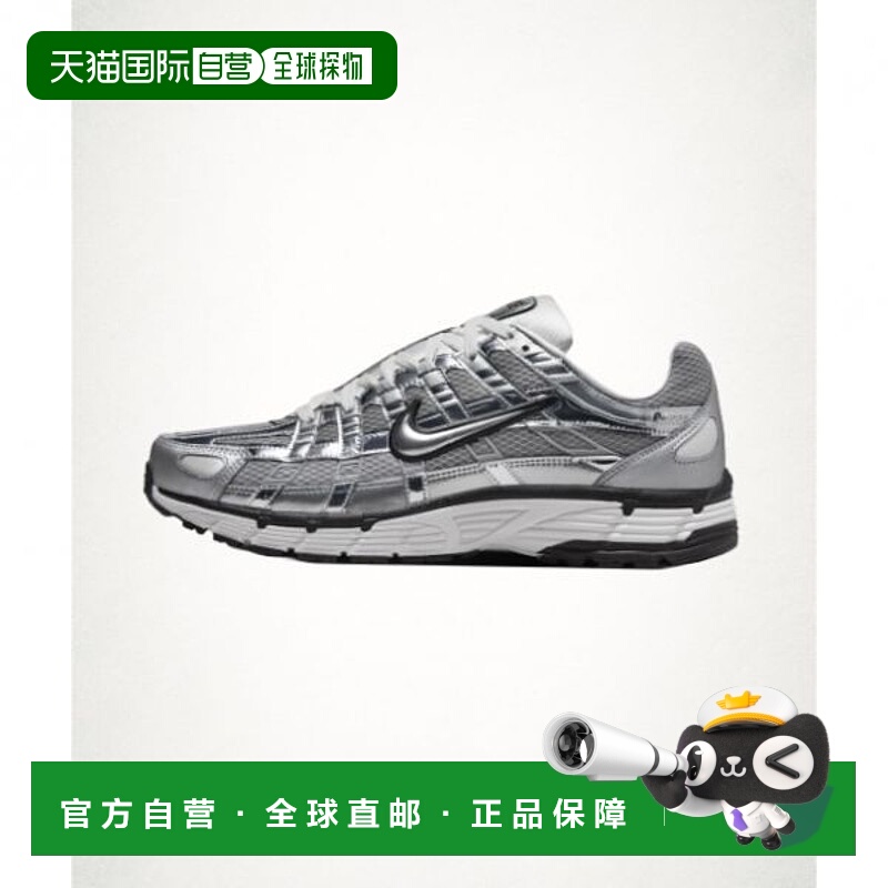 韩国直邮NIKE NIKE P-6 M - Metallic Silver Sale Black Metalli