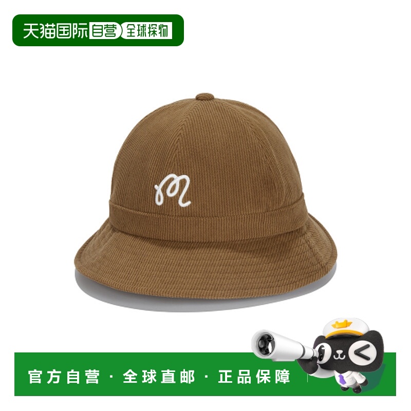 韩国直邮MALBON GOLF 女士帽子  CORDUROY DOME BUCKET HAT M5342P