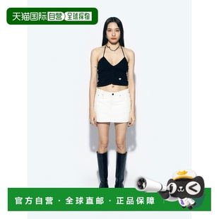 CALIE DENIM 女士半身裙CA24BSK004WT TRIM SKI YORK 韩国直邮ASIF