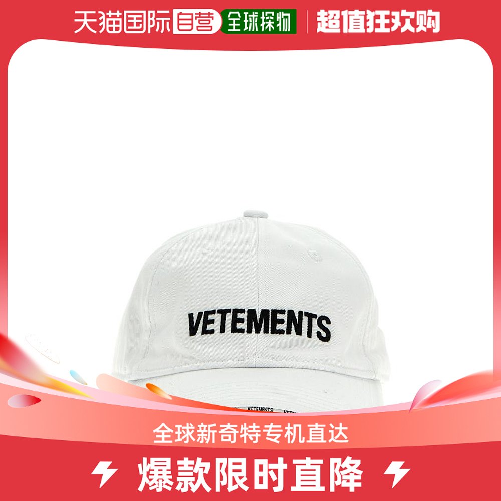 韩国直邮VETEMENTS24SS帽子女UE64CA100WWHITEWhite