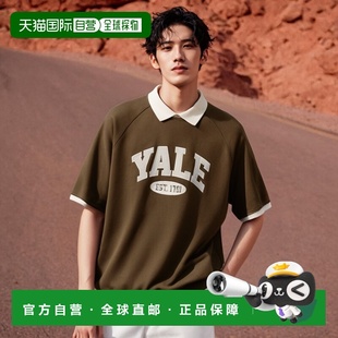 ARCH TONE COLLAR CREWNECK KHAKI男针织YD01 韩国直邮YALE TEE