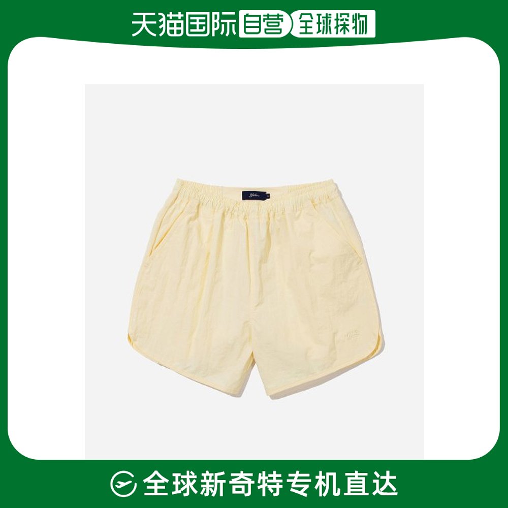 韩国直邮YALE[ONEMILE WEAR] RUNNING SHORTS IVORY短裤YD09SO10