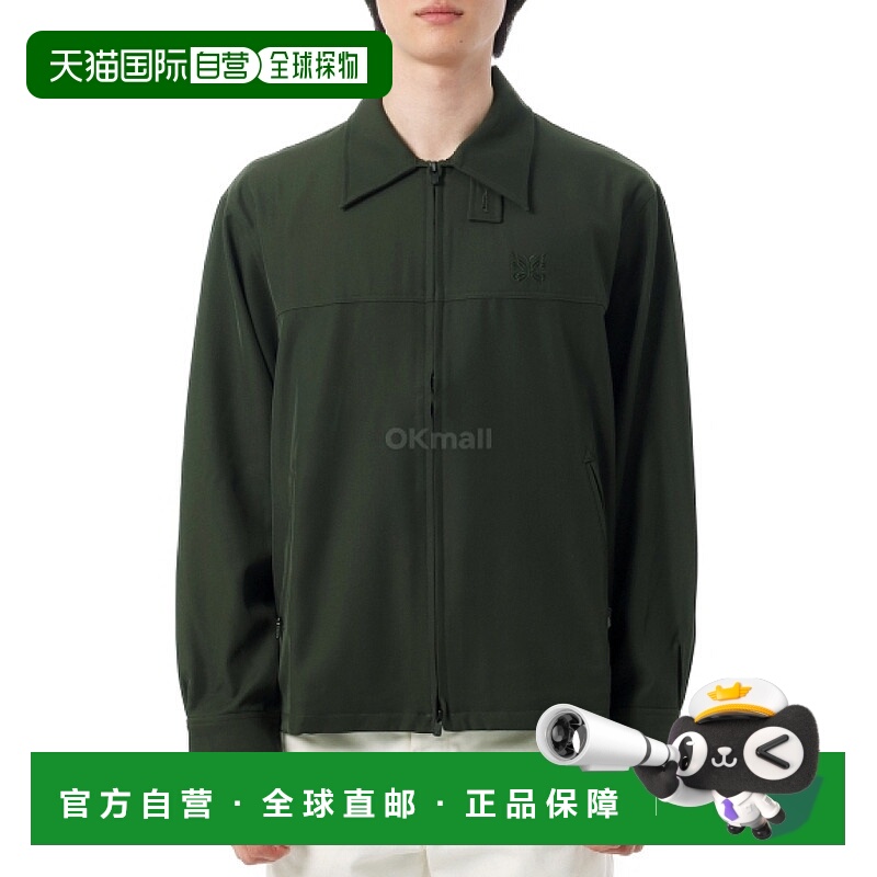 韩国直邮NEEDLES 骑兵斜纹运动夹克 - 绿色 (QV197) 夹克