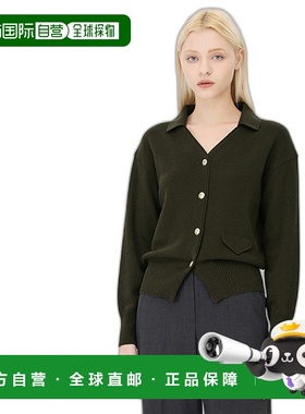 韩国直邮SISLEY 女士毛针织衫 SAKC08441KA长袖开衫