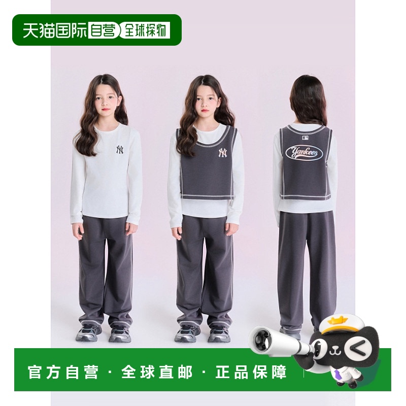 韩国直邮MLB KIDS 儿童童装T恤7FS1V2151-50CGS潮牌透气高级感