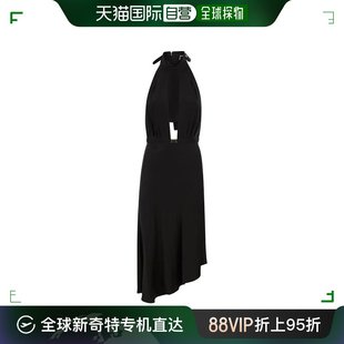 110BLACK 韩国直邮ELISABETTA FRANCHI中长连衣裙女AB58042E2