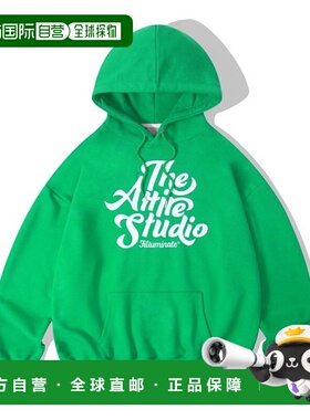 韩国直邮FILLUMINATE 公用连帽衫Overfit Attire Logo Hoodie Ove
