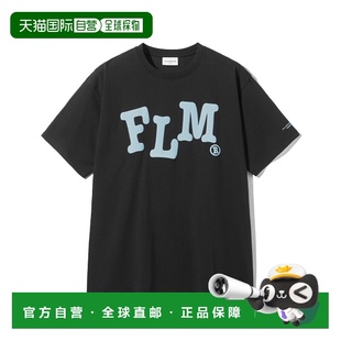FLM FBEUUTS164BK Wavy Logo Shi 韩国直邮FILLUMINATE 公用T恤