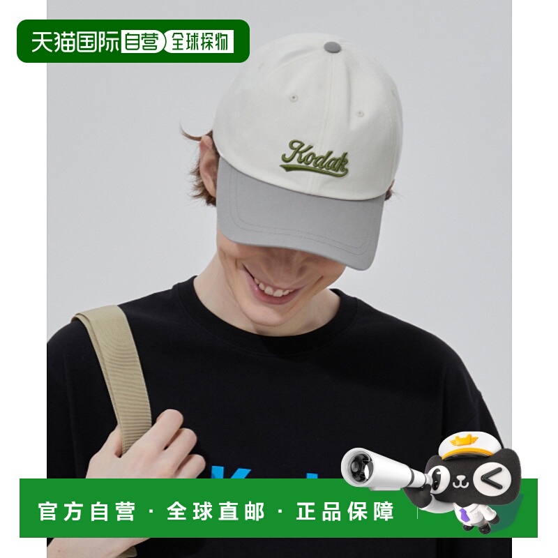 韩国直邮KODAK正品新款美式校园时尚运动男款棒球帽K4143LCP66CHC