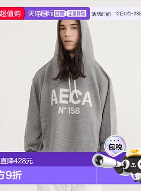 韩国直邮AECA WHITE 男士连帽衫AWCMFWBCKNISO001G3BB AECA BIG L