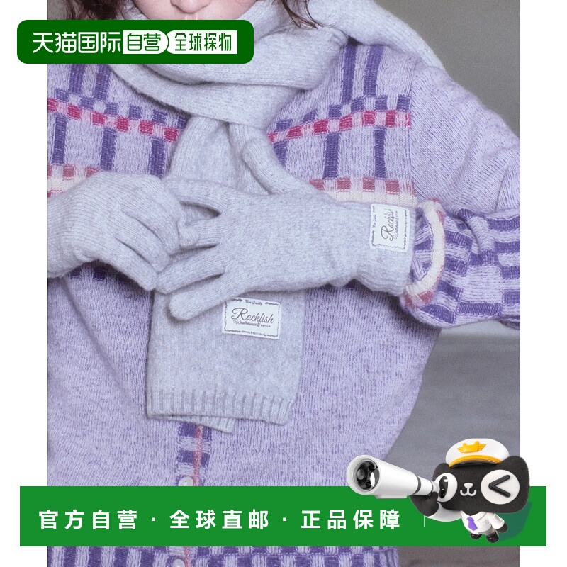 韩国直邮ROCKFISH秋冬新款少女甜美手套RF4ACBF3GV001_M