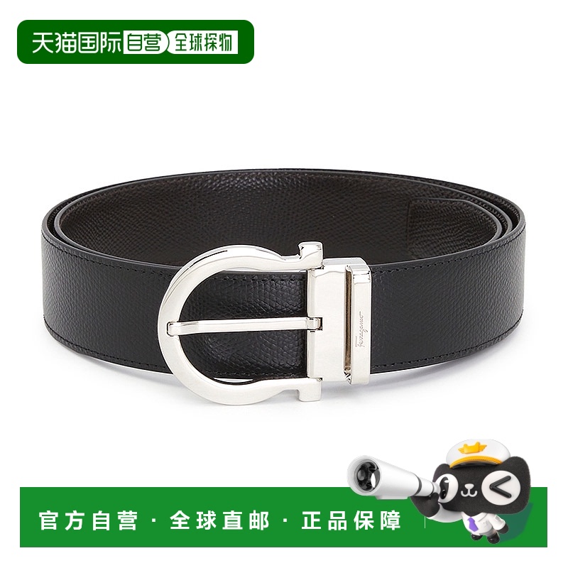 1h可退 韩国直邮ferragamo 男士 腰带菲拉格慕牛皮休闲