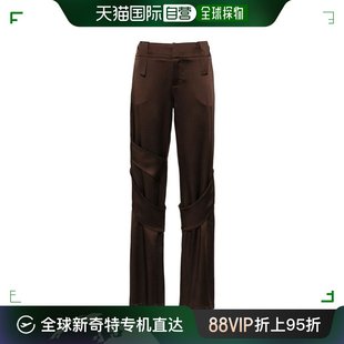 女98210 韩国直邮BLUMARINE24SS短裤 2P120A N0541CHOCOLATE BROWN