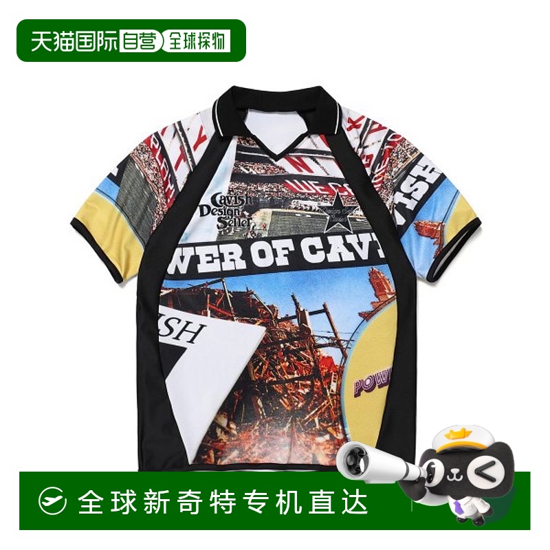 韩国直邮CAVISH 男士男衬衫CV2DMUT521ABK FUNKIFIZE COLLARED JE