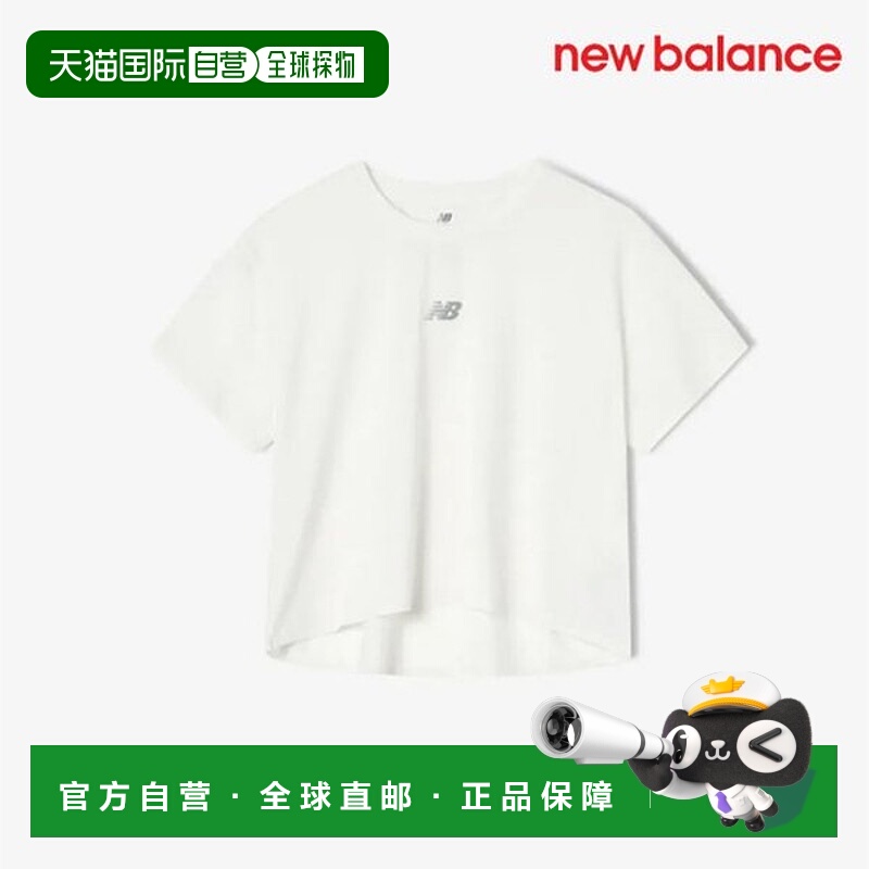 韩国直邮NEW BALANCE 短袖 T 恤 /U6- NBNEF2V352 10 / WT51133 W