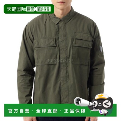 韩国直邮CP COMPANY 有机华达呢实用镜头衬衫 (18CMSH128A 110143