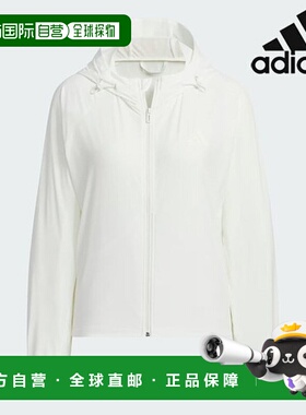 韩国直邮adidas 女式连帽外套 /R9- JN0705/CF WBKR 女式凉爽填充