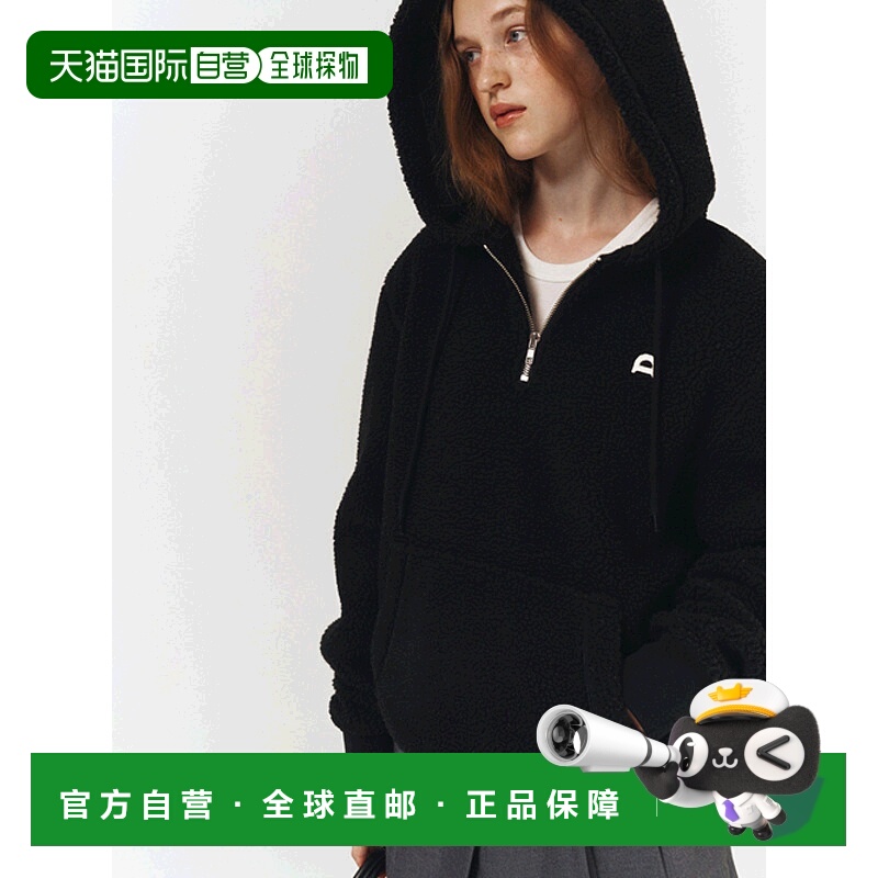 韩国直邮Dunst2023秋冬新品中性风经典女款卫衣UDJU3C115BK