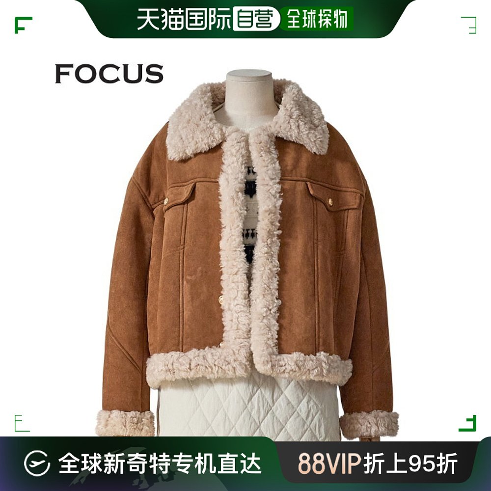 韩国直邮4CUS羽绒服软野马 FW3K7JK0374