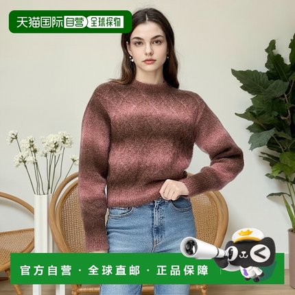 韩国直邮SJYP [SJYP] 菱形条纹针织套头衫 (PW2D9KTO922WMP)羊毛