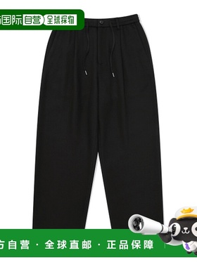 韩国直邮COVERNAT 男装休闲裤CO2303PT13BK公用SLACKS ONE TUCK S