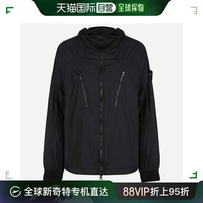 韩国直邮[STONE ISLAND] 24SS 801540425 V0029 连帽 拉链细节 夹