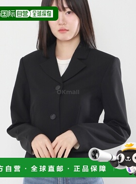 韩国直邮GANNI 斜纹短款西装外套 (F9222 099) 西装外套