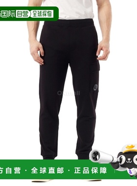 韩国直邮CP COMPANY 对角凸起抓绒镜片运动裤 (18CMSP017A 005086
