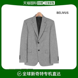 休闲款 男士 夹克 BAX006 正装 韩国直邮BELIVUS 换季 休闲西服