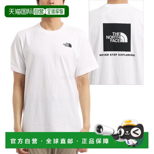 韩国直邮The North Face 男士 Evolution Box NSE 常规短袖T恤 (N