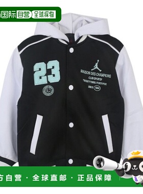 韩国直邮NIKE M 耐克儿童夹克 NQK N243JK351P-BK 乔丹连帽飞行员