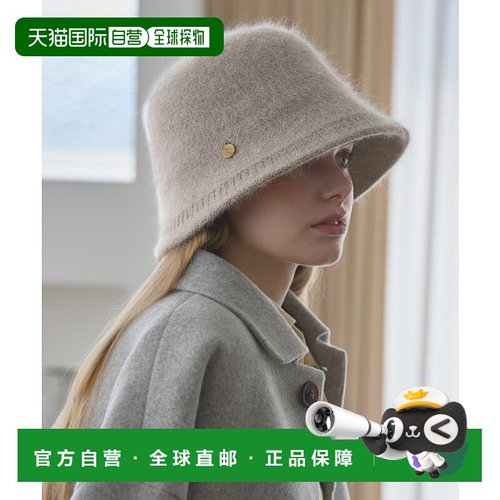 韩国直邮J.ESTINA 秋冬新款精致百搭遮阳帽渔夫帽BR针织高端正品